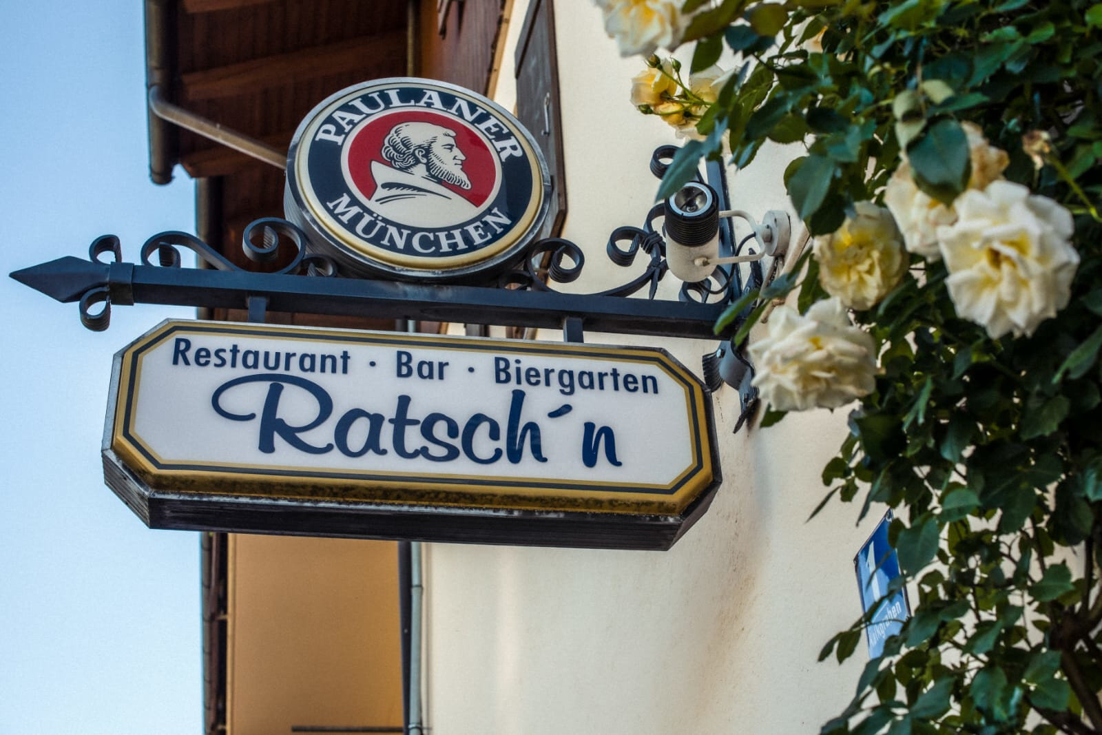 Schild des Restaurant Ratsch'n 