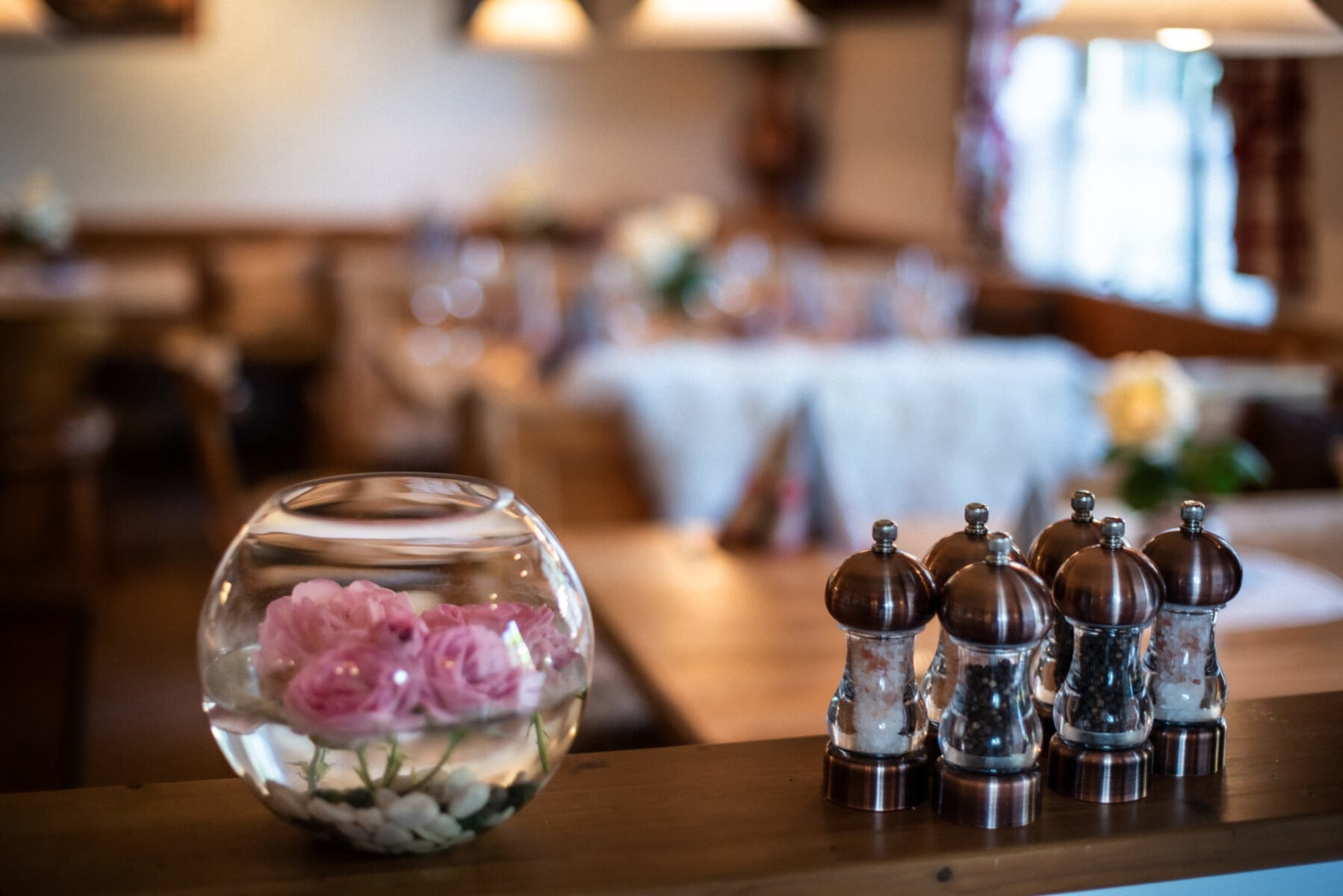 Dekoelemente des Restaurant Ratsch'n