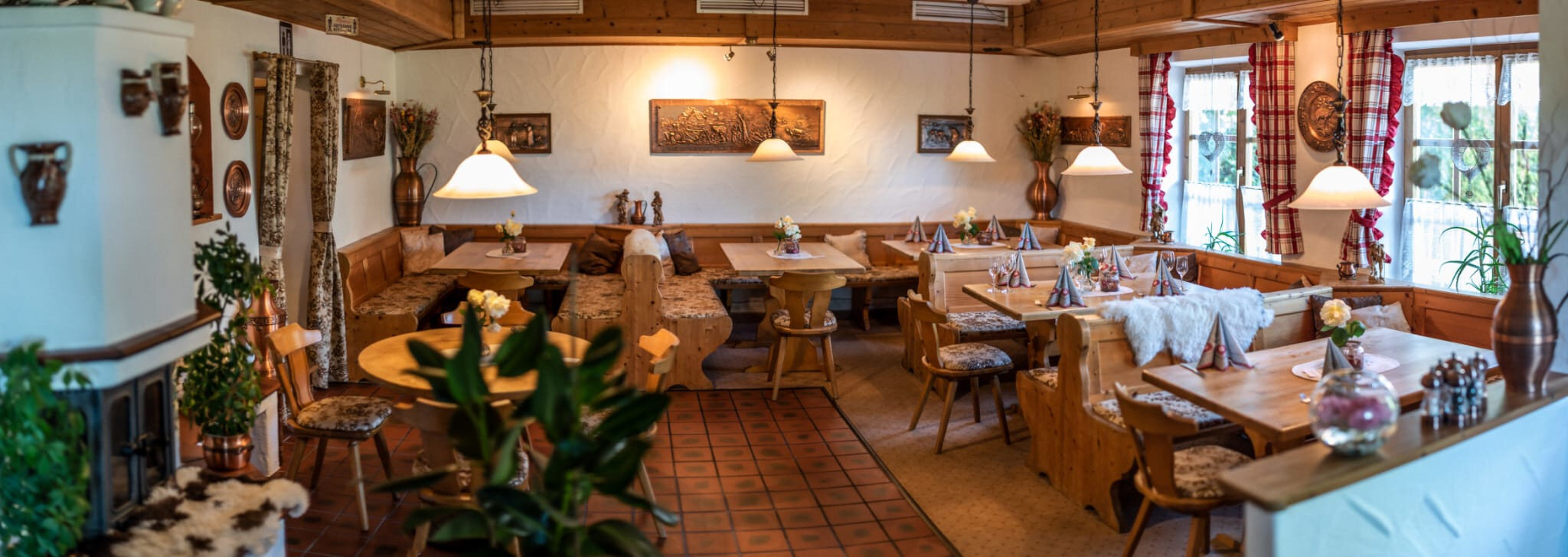 gemütlicher Gastraum des Restaurant Ratsch'n